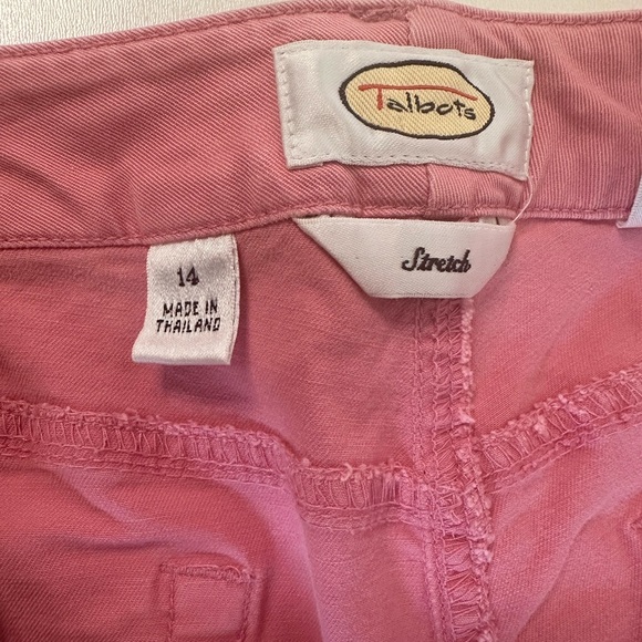 Talbots women’s pedal pusher denim pants size 14 - Picture 3 of 4